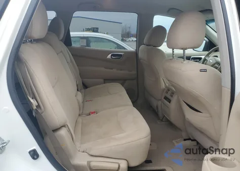 2014 Nissan Pathfinder S z USA, uszkodzony, nr VIN 5N1AR2MMXEC734312